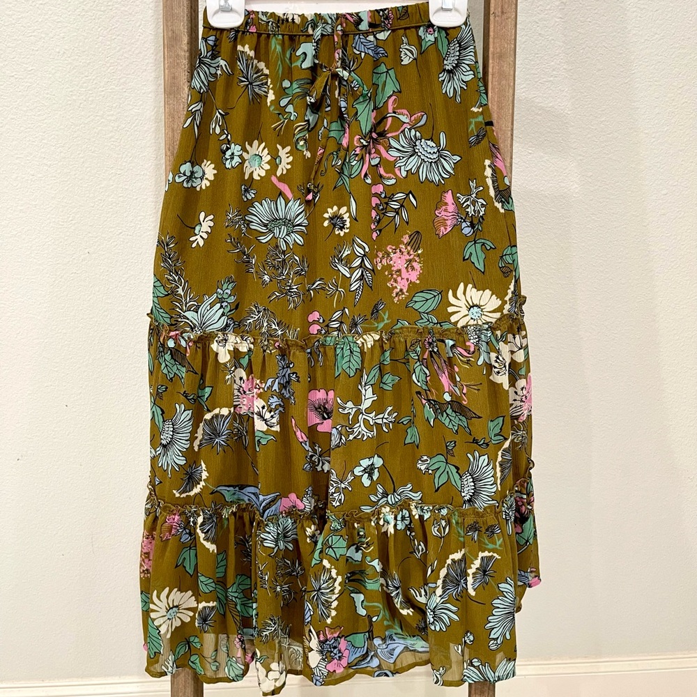 Aerie Floral Skirt XS